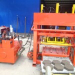 QT4-30 Diesel Powered Hydraulic Cement Concrete Paver Block Making Machine