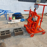 QMR2-45 Portable Small Simple Vibration Concrete Block Laying Machine